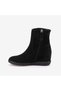 Hawen Angels Women's 8 cm Rubber Sole Suede Leather Boots 1148 - 2