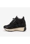 Hawen Angels Women's Thermal-Lined Genuine Leather Patent Leather 11cm Wedge Heel Athletic & Sneaker Shoes, Size 40 - 2