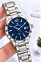 30-Meter Water-Resistant Custom-Designed Men's Wristwatch with Steel Bracelet and Calendar VS.BLKT.1282 - 2