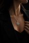 316L Stainless Steel, Tarnish-Resistant, Silver-Colored Sun-Shaped Women's Necklace - A Meaningful Gift for Teachers' Day and Other Special Occasions - 2