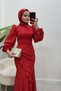 Nadide Evening Dress Red - 4