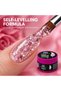 Global Fashion Aurora Sparkle Builder Gel for Nails 15g, Holographic Glitter Nail Extension Gel with Sparkling Flakes, UV LED Gel for Nail Art, Overlays & Strengthening, HEMA & TPO Free, 04 - 5
