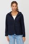 Women's Hooded Plush Fleece Sweatshirt - 2