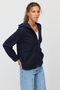 Women's Hooded Plush Fleece Sweatshirt - 4