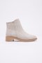 Women's Seam Detail Low-Heeled Boots