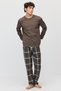 Men's Patterned Pajama Set
