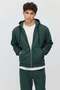 Men's zip-up hooded sweatshirt