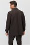 Men's Shirt Collar Straight Cut Seasonal Trench Coat - 6