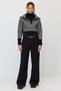 Women's Checkered Zipper-Front Knit Cardigan - 7