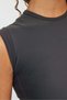 Women's Sleeveless Stretch-Fit Cropped Tank Top - 7