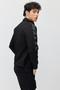 Men's Lightweight Unlined Coat with Striped Detail and No Lining - 3