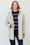 Women's Hooded Mock Neck Trench Coat