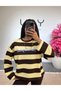 Çift Renk Basic Sweatshirt