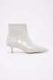 Women's Pointed Toe Thin Short Heeled Boots