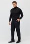 Men's Relaxed-Fit Classic Fabric Pants - 4