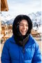 Hooded Balaclava Beanie with Neck Warmer, String-Adjustable, Plush Knit, Soft-Textured