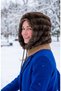 Hooded Balaclava Beanie with Neck Warmer, String-Adjustable, Plush Knit, Soft-Textured - 5