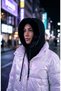Hooded Balaclava Beanie with Neck Warmer, String-Adjustable, Plush Knit, Soft-Textured - 5