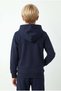 Boys' Full-Length Zipper Hooded Sweatshirt - 5