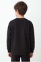 Boys' Crew Neck, Drop-Shoulder Basic Sweatshirt - 2