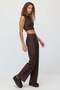 Women's High-Waisted Wide Leg Athletic Leggings - 3