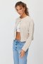 Women's short button cardigan - 4
