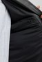 Men's Leather Jacket with Zipper and Two Zippered Pockets - 8