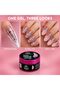 Global Fashion Aurora Sparkle Builder Gel for Nails 15g, Holographic Glitter Nail Extension Gel with Sparkling Flakes, UV LED Gel for Nail Art, Overlays & Strengthening, HEMA & TPO Free, 04 - 7