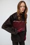 Women's Mock Neck Zipper Faux Fur Coat - 8