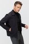 Men's Zippered Slim Coat - 3