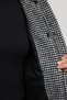 Women's Houndstooth-Meltoned Cashmere Coat - 8
