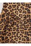 High-Quality Pieces from Çelebi Store: Leopard-Printed A-Line Crepe Skort - 4