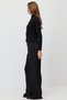 Women's Wide-Leg Satin-Finish Palazzo Pants - 4