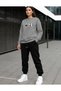 Crew-Neck Brushed Inside Chardonnay Sweatshirt Set—Seasonal 3-Piece Set with Panda Print for Women/Girls