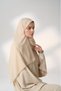 Full Hat Set with Summer Veil-Beige - 5