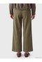 XSIDE Khaki Solid Loose & Wide-Leg Women's Pants—The ALITA CITY Difference - 4