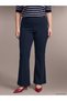 LCW Petite Navy Blue Plain Skinny & Slim Women's Leggings—The ALITA CITY Difference - 4