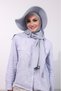 Beach Hijab with Hat - 3
