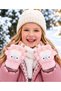 Angora STRETCHY, CUTE PENGUIN-THEMED COMFORTABLE CHILDREN'S WINTER GLOVES (SUITABLE FOR AGES 3–12)