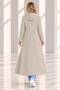 WOMEN'S BATTAL SIZE COTTON JERSEY HOODED SWEATSHIRT WITH SNAP CLOSURE - 7