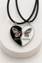 Best Friends Figurine Pair Necklace – Multicolored Pair Necklace - 3