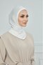 Veil with Half Hat Separated - Off White - 7