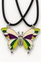 Best Friends Figurine Pair Necklace – Multicolored Pair Necklace - 3
