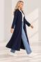 WOMEN'S BATTAL SIZE COTTON JERSEY HOODED SWEATSHIRT WITH SNAP CLOSURE - 6