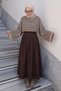 Striped Casual Knit Sweater T2623 - VIZON - 3