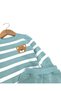 Boys' Süzene Teddy Bear Print Embroidered Winter 3-Thread Brushed Inside 1-2-3 Years 2-Piece Top and Bottom Set - 4