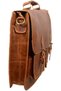 premium leather briefcase laptop bag messenger bag (for upto 15.6inches) - 4