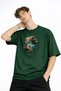 Bear2 - Oversize Tişört HAKI