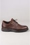 DR. JELL'S 6K3122 GENUINE LEATHER ANATOMICAL MEN'S SHOES, BROWN - 5