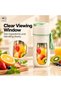 KINGLINE Portable Blender, 500ml USB-C Rechargeable Personal Blender, Mini Smoothie Maker and Milkshake Mixer, One-Touch Operation, Food-Grade Materials, Carry Strap, for Home, Travel and Gym - 4